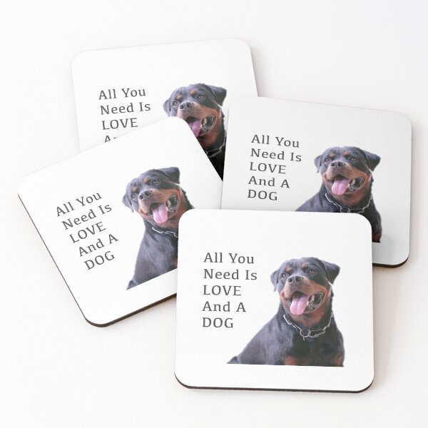 Item preview, All You Need Is Love and a dog designed and sold by sinseeho.