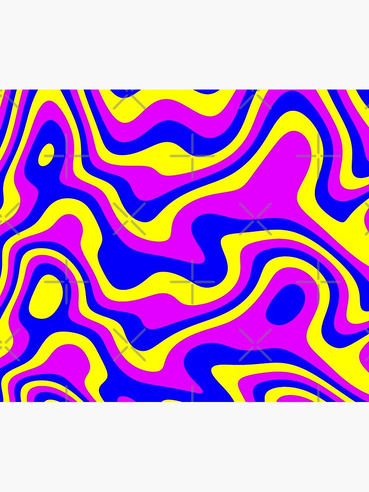 Trippy Liquid Melted Pattern Abstract 2 by that5280lady