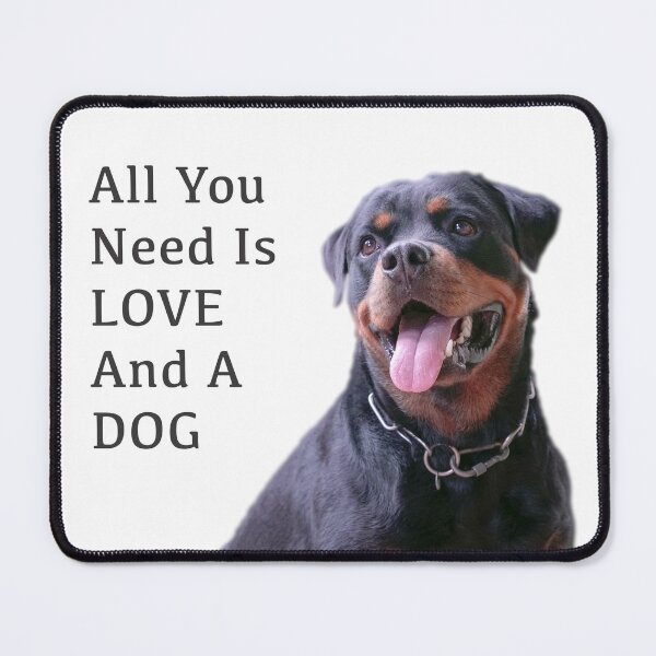 Item preview, All You Need Is Love and a dog designed and sold by sinseeho.