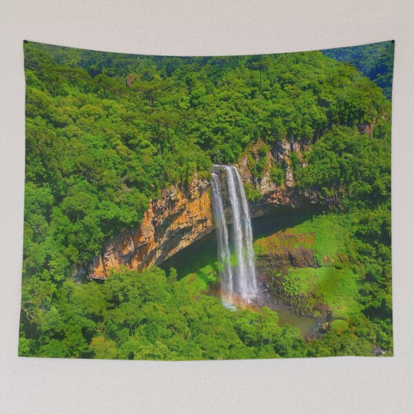 Item preview, Caracol Falls I | Nature | Forest | Canela | Brazil designed and sold by iwaya-bazaar.