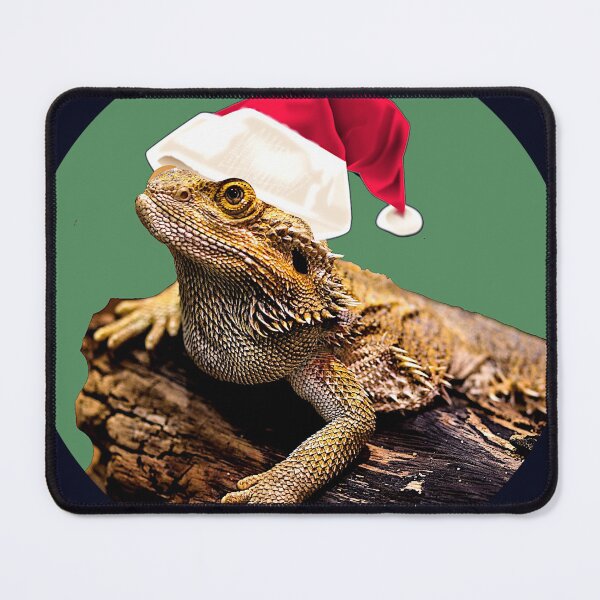 Item preview, Bearded Dragon in Santa Hat designed and sold by DakotaInspired.
