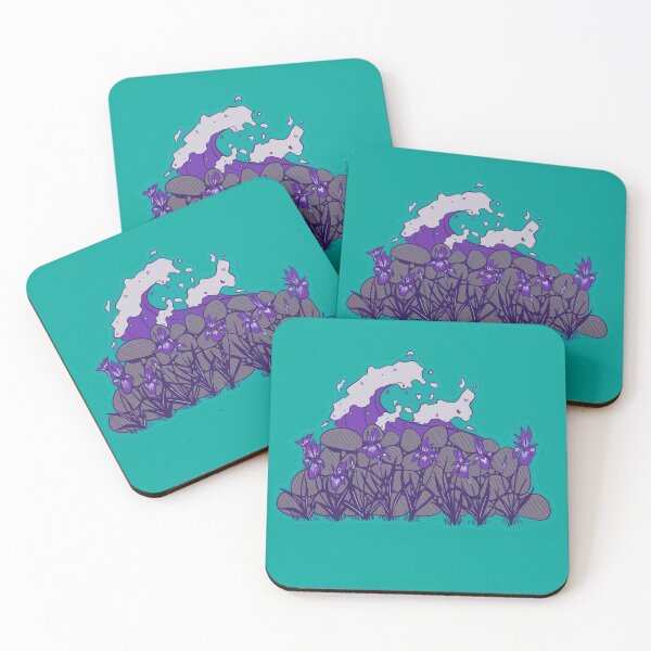 Item preview, Irises by the Ocean designed and sold by Ironwings.