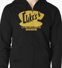 Sudadera con capucha y cremallera Camisa Gilmore Girls / Camisa Luke's Diner