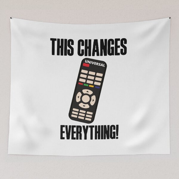 Item preview, This changes everything | Funny witty Universal Remote Control TV design! designed and sold by HROC.