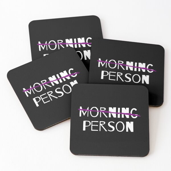 Item preview, (Not a) Morning Person designed and sold by LoudLizzy.