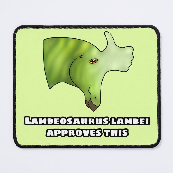 Item preview, Lambeosaurus lambei Approves This  designed and sold by saradrawspaleo.