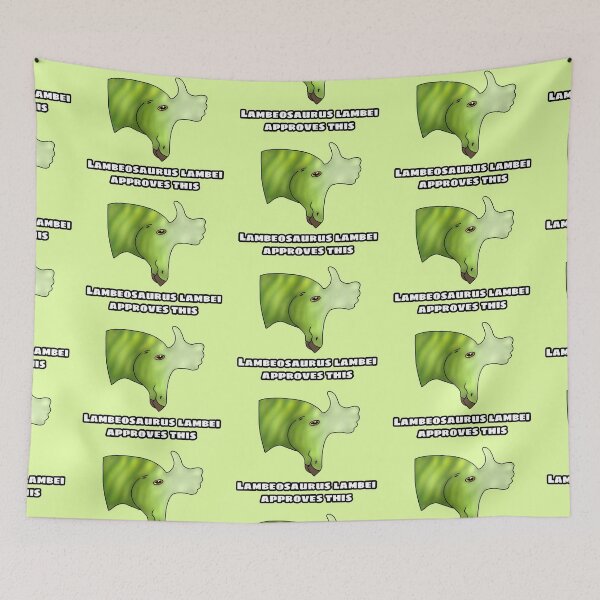 Item preview, Lambeosaurus lambei Approves This  designed and sold by saradrawspaleo.