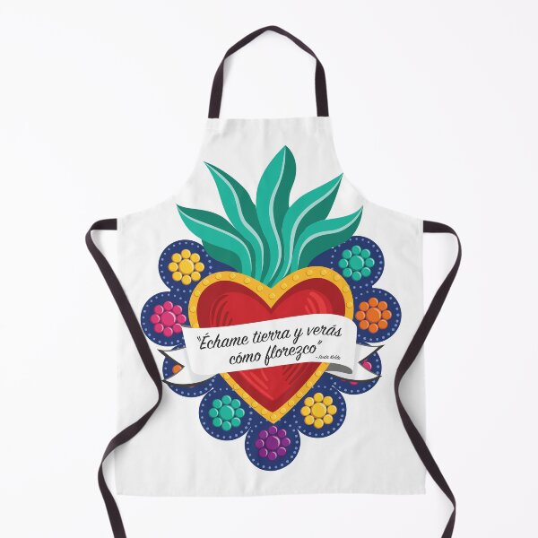 Item preview, Mexican Sacred Heart / Frida Kahlo's Quote by Akbaly designed and sold by Akbaly.