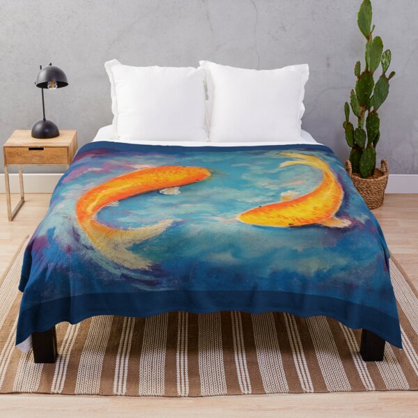 Item preview, Dance with me Koi fish Redbubble fun fashion designed and sold by Winnie Tam.