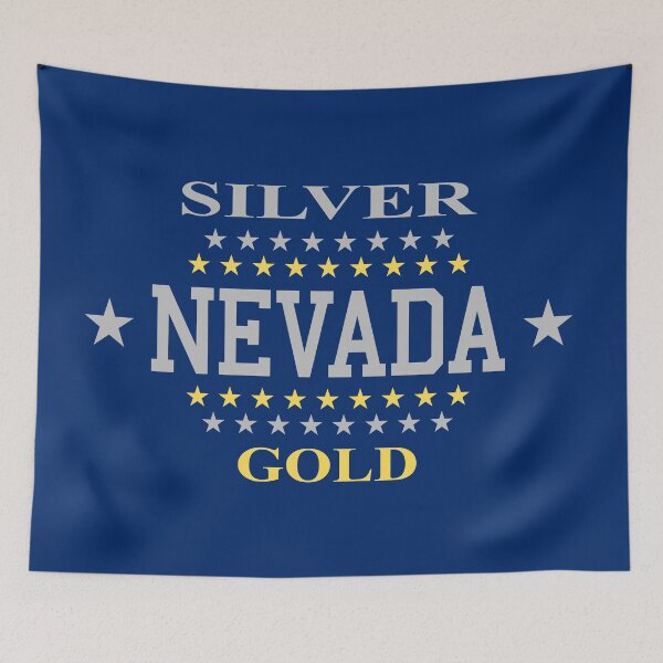 Item preview, The First Nevadan (First flag of the State of Nevada) designed and sold by franklinprintco.