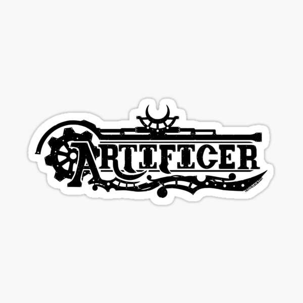 Item preview, D&D Artificer Class Logo designed and sold by CriticalLOL.