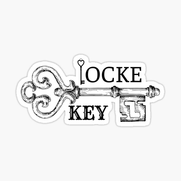 "locke and key" Sticker for Sale by QDCoDisign Redbubble