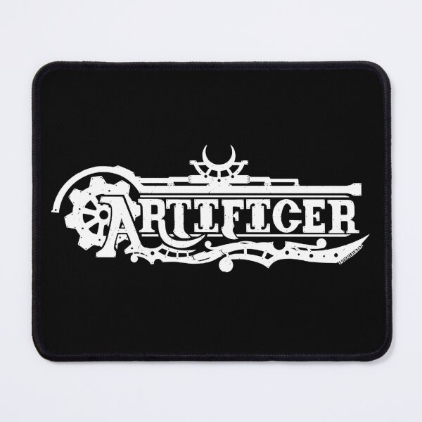 Item preview, D&D Class Artificer Logo White designed and sold by CriticalLOL.
