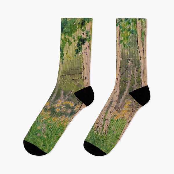 Item preview, Midsummer sunset in the birch grove 3. designed and sold by Anastasia Ruzmaikina.
