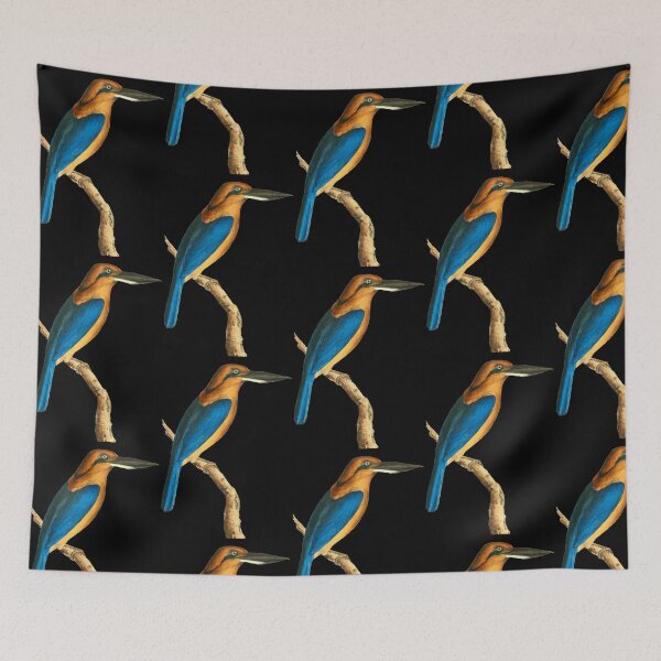 Item preview, Beautiful illustration of a Cinnamon Crabeater bird designed and sold by Floradigital.