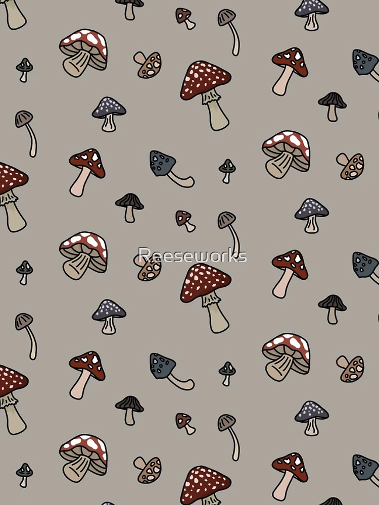 Thumbnail 5 of 5, iPhone Case, Mushrooms designed and sold by Reeseworks.