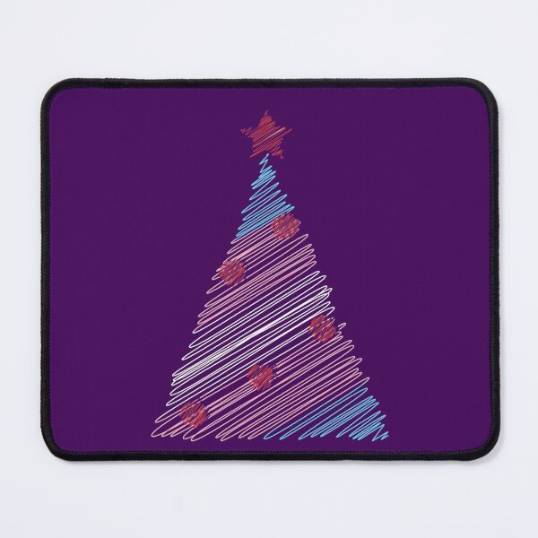 Item preview, Festive trans pride flag Christmas tree designed and sold by incurablehippie.