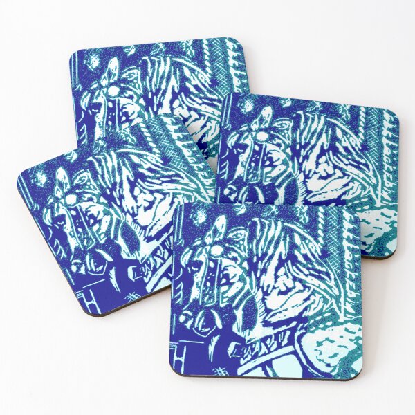 Item preview, Carnival Horse Blues designed and sold by lyndseyart.