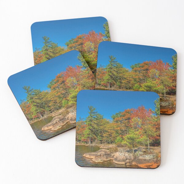 Item preview, A Beautiful Fall day with Pink Pillow Rocks  designed and sold by wildvalecreate.