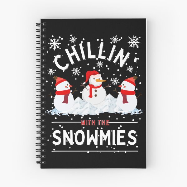 Item preview, Chillin With The Snowmies Christmas Pun Design  designed and sold by Designs By YL.