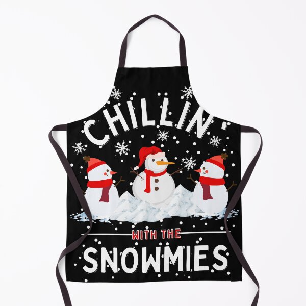 Item preview, Chillin With The Snowmies Christmas Pun Design designed and sold by Designs By YL.