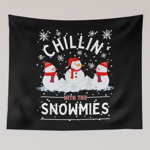 Item preview, Chillin With The Snowmies Christmas Pun Design  designed and sold by Designs By YL.