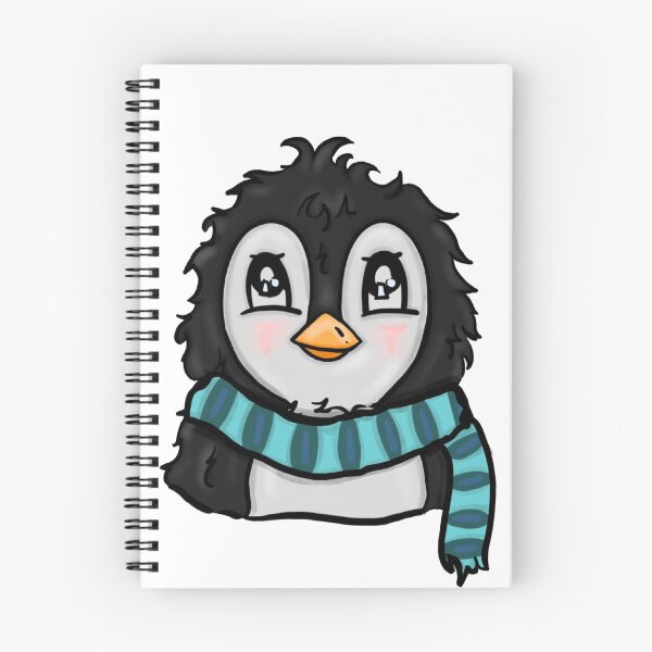 Item preview, Christmas Penguin in a Scarf designed and sold by BioLushGraphics.