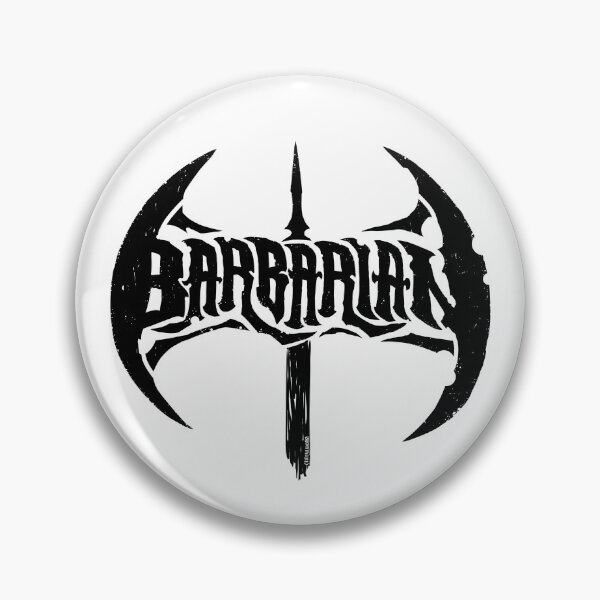 Item preview, D&D Barbarian Class Logo designed and sold by CriticalLOL.