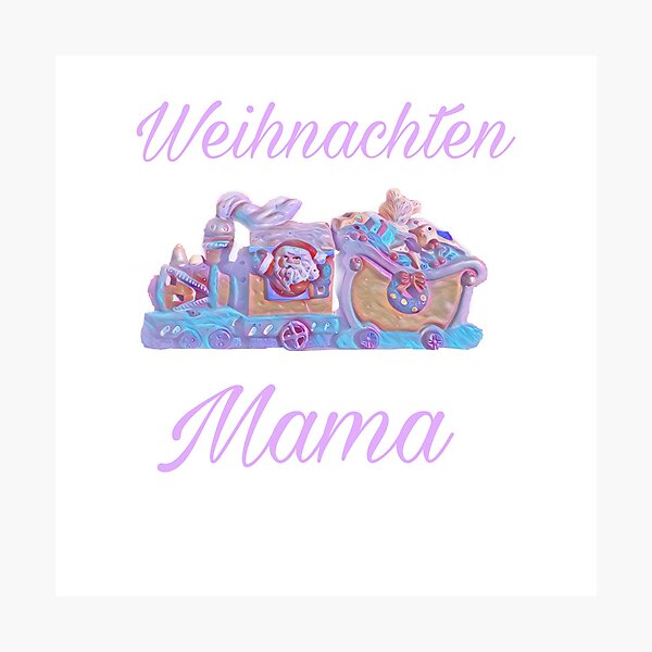 Item preview, Weihanchten mama deutsh gift christmas christkind designed and sold by salahnewdesign.