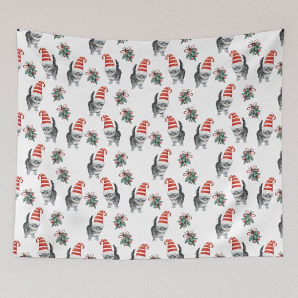 Item preview, Little Christmas Elf Kitten Pattern designed and sold by SewnMemories.