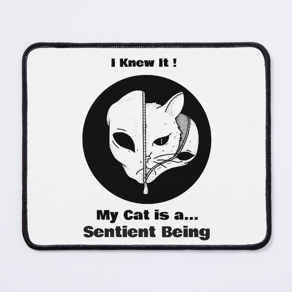 Item preview, I Knew It My Cat Is A Sentient Being designed and sold by MottoDigging.