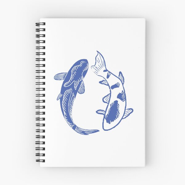 Item preview, Aesthetic Twin Koi Fish designed and sold by ianedoes.