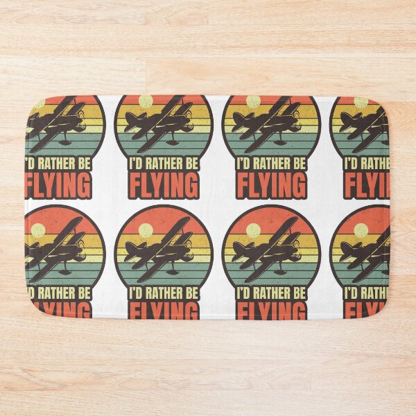 Item preview, I'd Rather Be Flying Aviation Pilot Enthusiast designed and sold by GravitiTees.