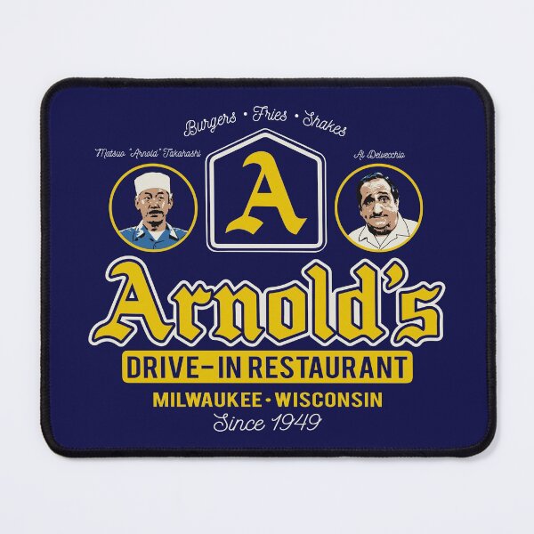 Item preview, Arnold's Drive In Restaurant With Owners designed and sold by Alema Art.