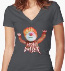 Heat Miser Women's Fitted V-Neck T-Shirt