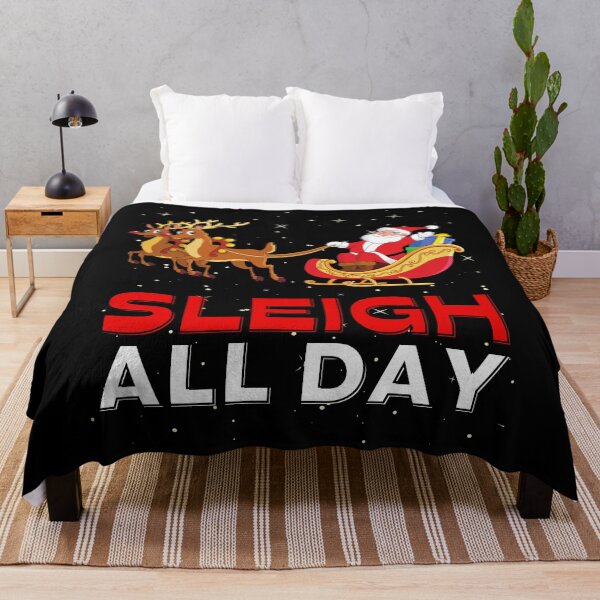 Item preview, Sleigh All Day/ Christmas  Pun Design  designed and sold by Designs By YL.