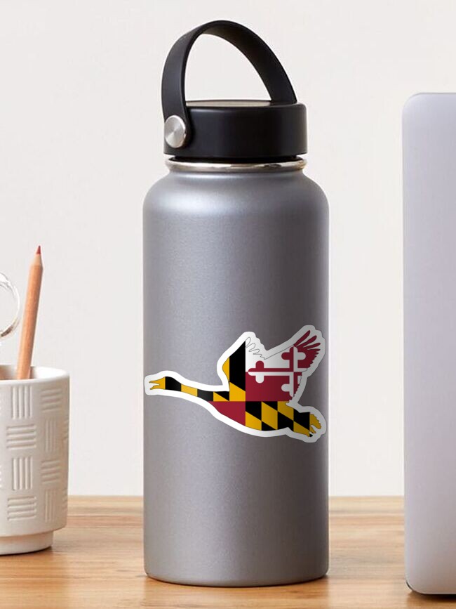 Thumbnail 1 of 3, Sticker, Maryland Goose designed and sold by dignenphoto.