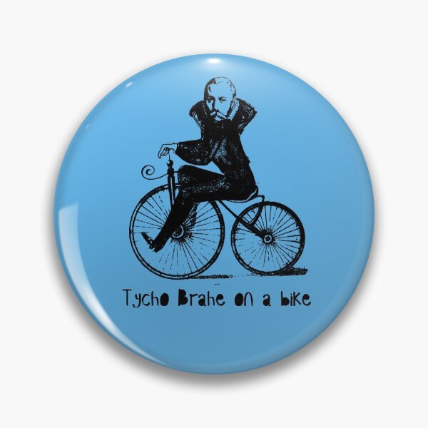 Item preview,  Funny Astronomy Tycho Brahe ON A BIKE Biking Cycling designed and sold by Greenbaby.