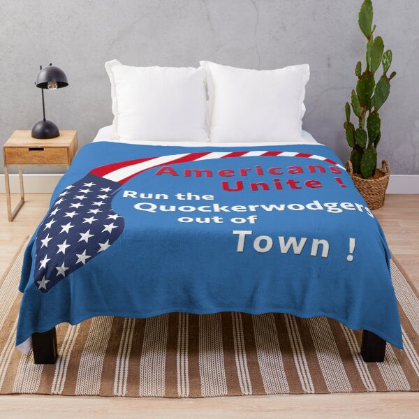 Item preview, Americans Unite ! Run the Quockerwodgers out of Town ! designed and sold by crimsonbamboo.
