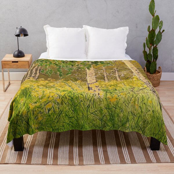 Item preview, Autumn sunrise in the birch grove 2. designed and sold by Anastasia Ruzmaikina.