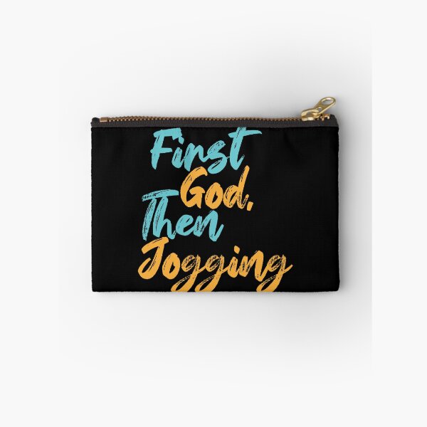Item preview, First God Then Jogging designed and sold by Creatively Torn.