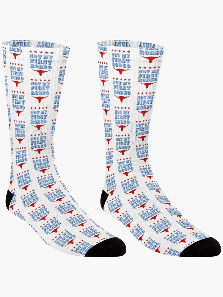 Thumbnail 3 of 5, Socks, Not My First Rodeo designed and sold by appareltolove.