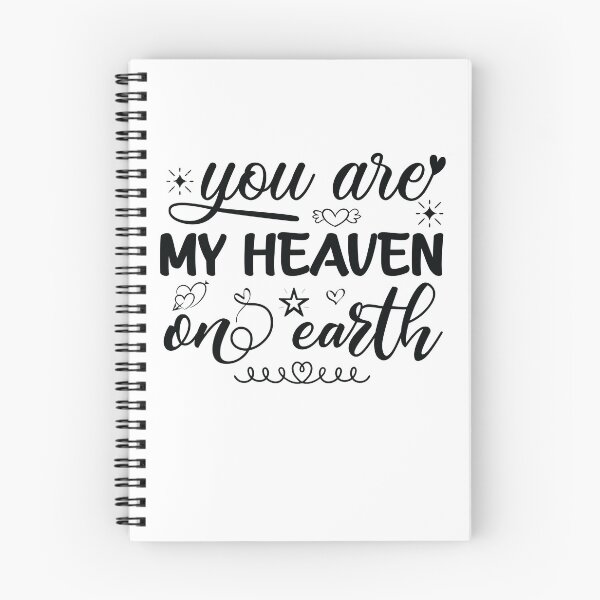 Item preview, YOU ARE MY HEAVEN ON EARTH - Valentine Gift For her - valentine day  designed and sold by ArtOneDesign.