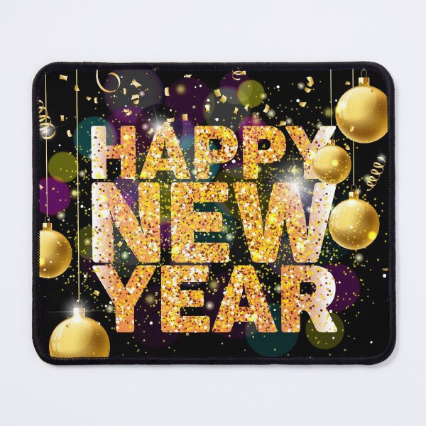 Item preview, HAPPY NEW YEAR GOLDEN CONFETTI designed and sold by lucidfrog.