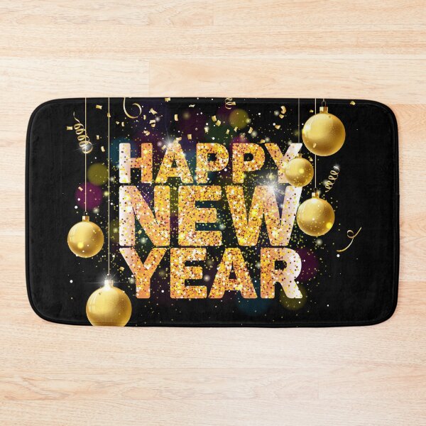 Item preview, HAPPY NEW YEAR GOLDEN CONFETTI designed and sold by lucidfrog.