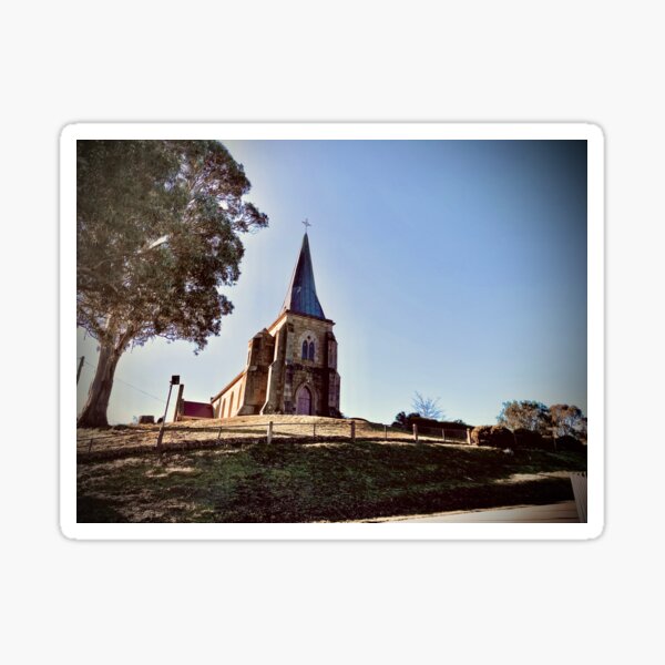 Item preview, Old Style Richmond Church, Tasmania, Australia designed and sold by adrianolemura.