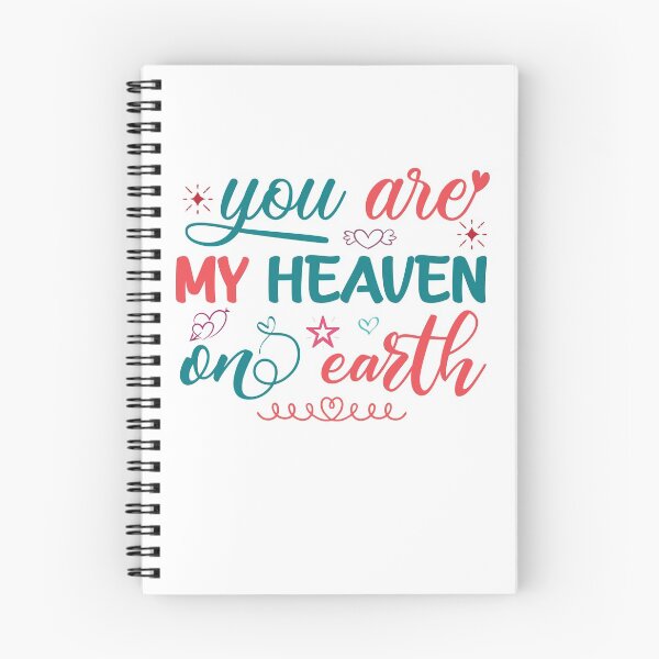 Item preview, YOU ARE MY HEAVEN ON EARTH - Valentine Gift For her - valentine day  designed and sold by ArtOneDesign.