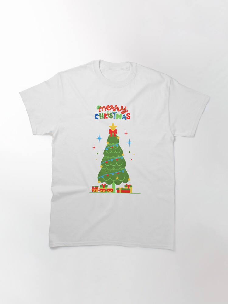 Adornos Navideños Playeras NavideÃ±as Decoradas Camiseta Clásica