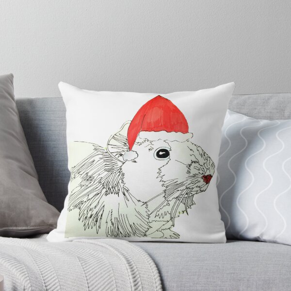 Item preview, Festive Christmas Guinea Pig  designed and sold by ClosLineDesigns.