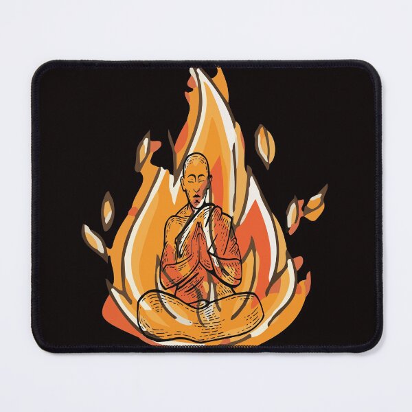 Item preview, Burning Monk designed and sold by trufTeeShirts.